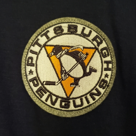 Pittsburgh Penguins Fanatics Zip-Up Sweatshirt Jacket Blue Size Medium - Picture 3 of 6